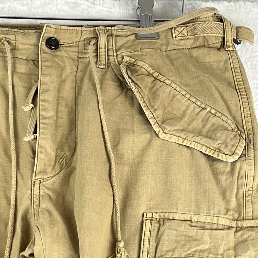 Vintage Polo Ralph Lauren Surplus Fit Military Cargo Pants Mens 32x32 Tan - Picture 8 of 16